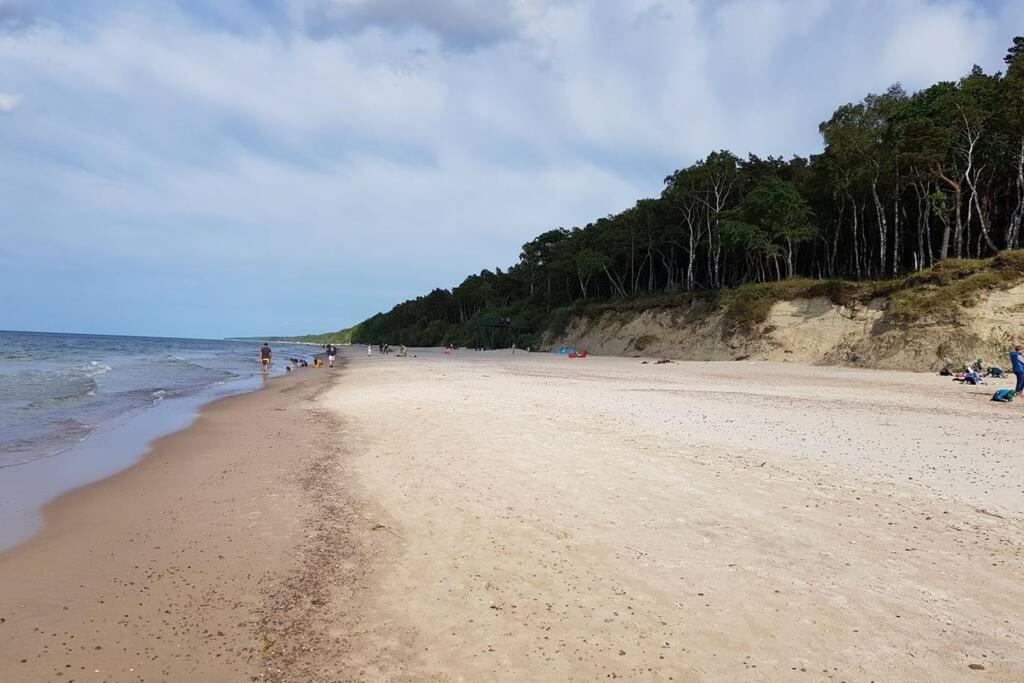 Traumhaftes Ferienhaus LENA direkt an der Ostsee Łukęcin Exterior foto