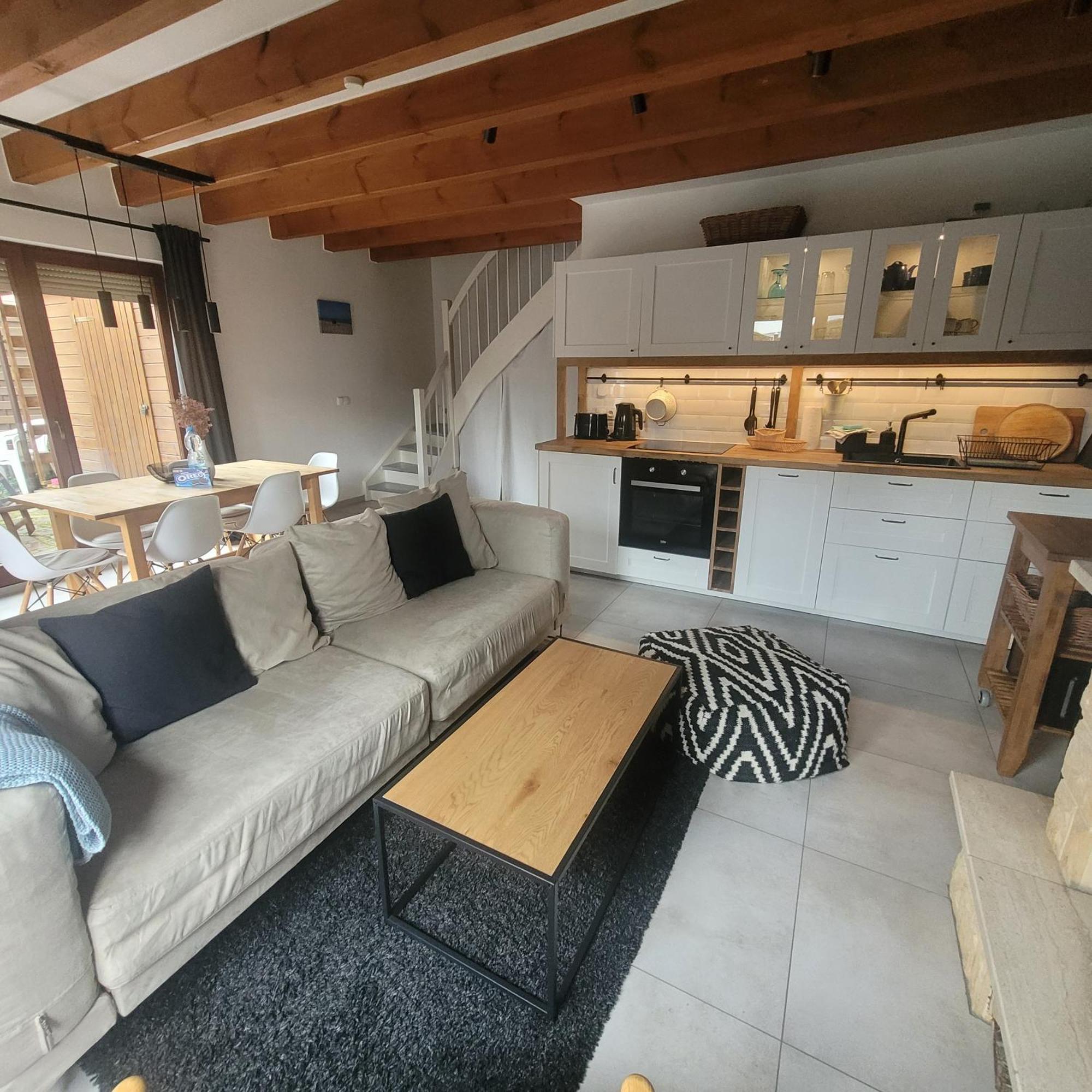 Traumhaftes Ferienhaus LENA direkt an der Ostsee Łukęcin Exterior foto