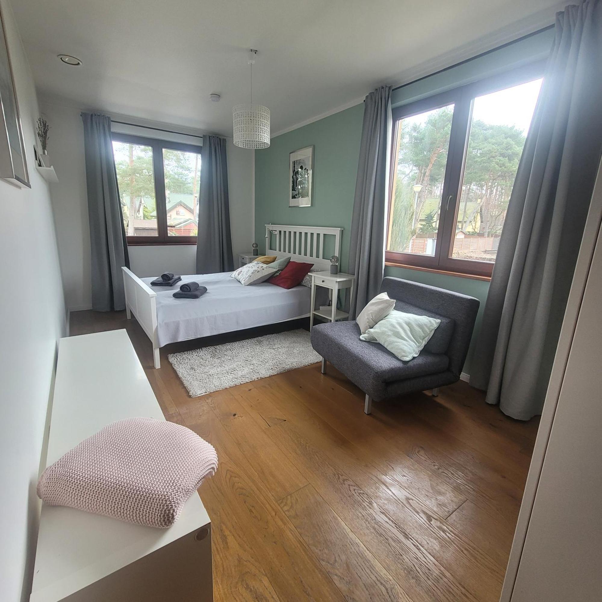 Traumhaftes Ferienhaus LENA direkt an der Ostsee Łukęcin Exterior foto
